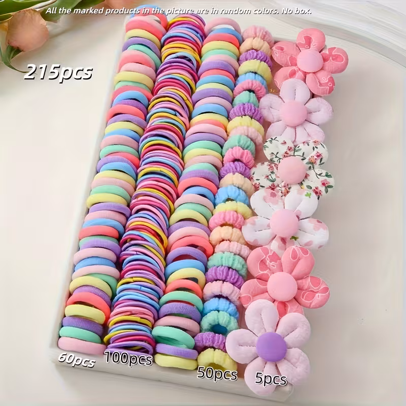 Set de accesorios para el cabello floral